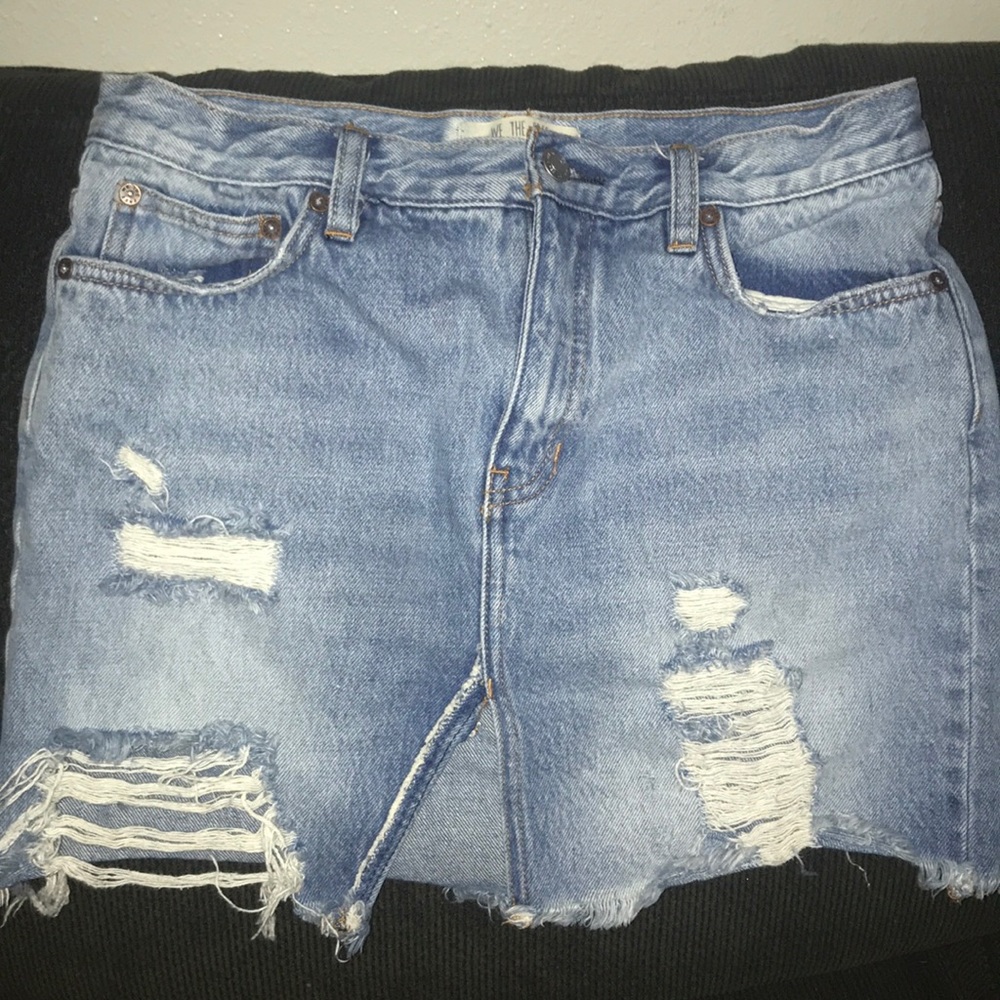 denim skirt